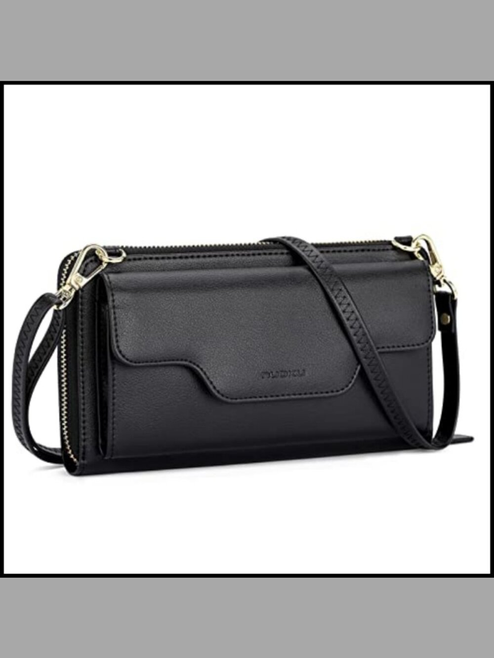 Wristlet Clutch Wallet Crossbody Bag with Card Slots Phone Holder